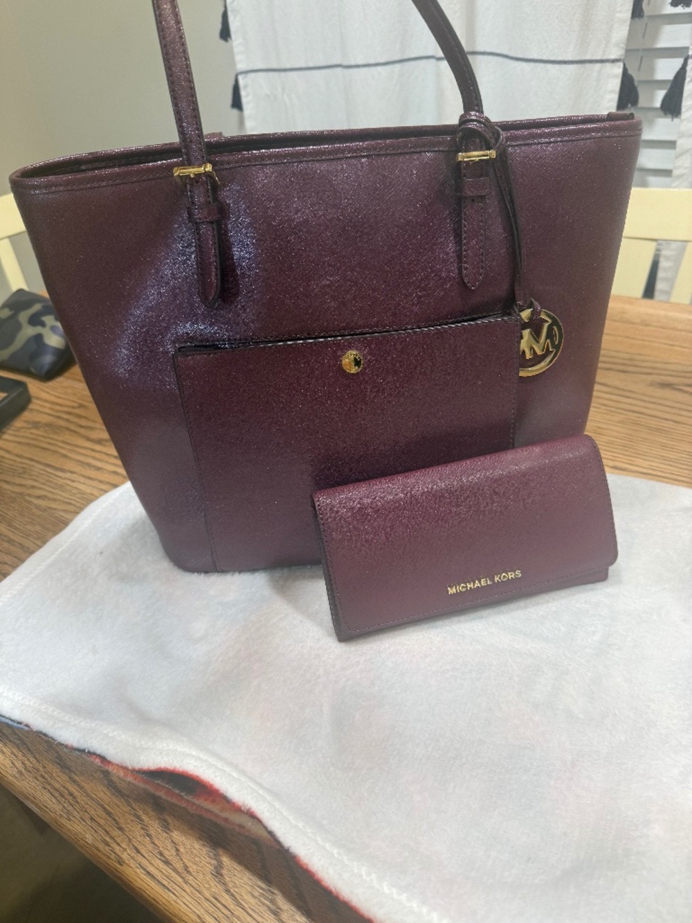 Michael Kors purse and wallet
